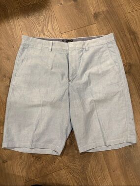 J. Crew Light Blue Flat Front Men's Shorts